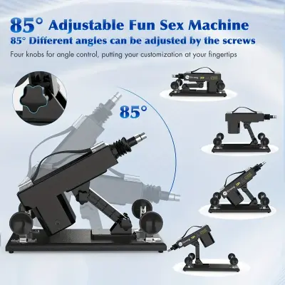 Sex Machine Automatic Sex Thrusting Machine For Women And Men Adult Sex Toy 3XLR Connector Thrusting Dildo Machine For Couples And Solo Play Sex Toys