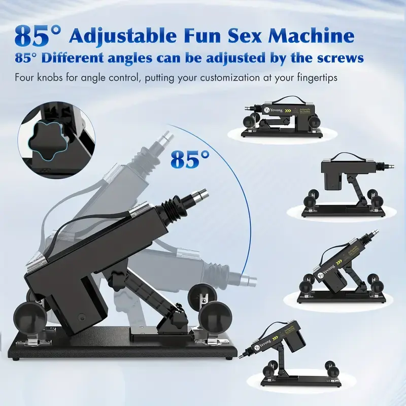 Sex Machine Automatic Sex Thrusting Machine For Women And Men Adult Sex Toy 3XLR Connector Thrusting Dildo Machine For Couples And Solo Play Sex Toys