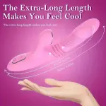 Dual Motor Heated G-Spot Suction Vibrator, Telescopic Clitoris Sucking Dildo with Nipple Stimulator, Rechargeable Lithium Battery Powered, Skin-Friendly Adult for Female Pleasure