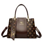 2025 winter new soft leather shoulder messenger bag women's handbag