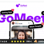 GoMeet – Complete Social Dating Mobile App | Online Dating | Match, Chat & Video Dating | Dating App