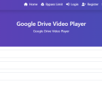 GDPlayer Google Drive Video Player