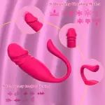 Stretchable Wireless Control APP Vibration Love Egg Vibrator, G Spot Vibrating Vaginal Stimulator Wearable Sex Toys for Adult Women