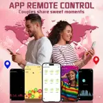 APP Adult Sex Toys Dildos Realistic Vibrating Dildo with 9 Vibrating Modes Sex Toy, Wearable Panty Vibrators Adult Toys Games for Women Couples, Dildoes For Woman