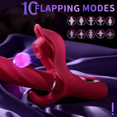 Rechargeable Bunny Vibrator] Rechargeable 3-in-1 AAV G-Spot Bunny Vibrator