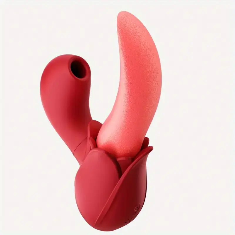 1pc 2 In 1 Lick Suck Vibrators For Women Licking Tongue Clitoris Stimulator G Spot Massager Vagina Sucking Female Orgasm Sex Toys
