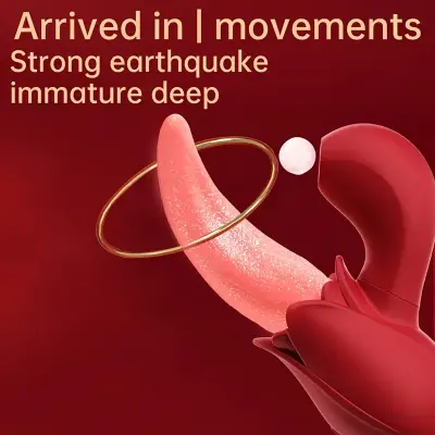 1pc 2 In 1 Lick Suck Vibrators For Women Licking Tongue Clitoris Stimulator G Spot Massager Vagina Sucking Female Orgasm Sex Toys