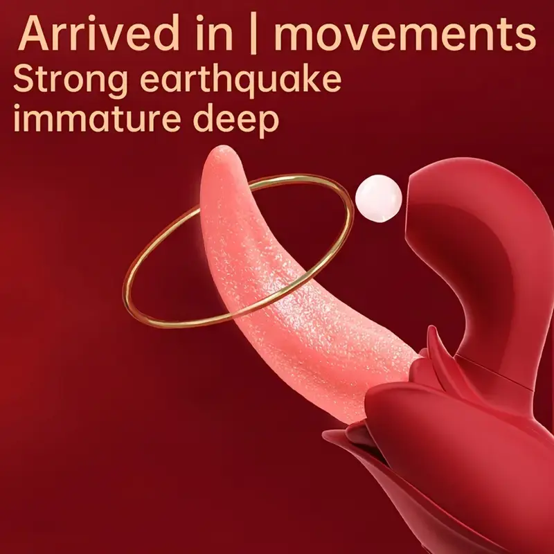 1pc 2 In 1 Lick Suck Vibrators For Women Licking Tongue Clitoris Stimulator G Spot Massager Vagina Sucking Female Orgasm Sex Toys