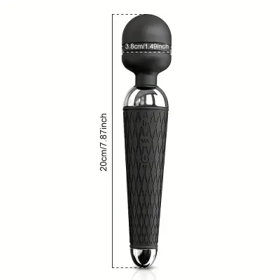 Super Strong 10 Modes Classic Vibrator AV Stick - Fully Automatic Adult Masturbator for Private Massage Flirting - 4 Colors, Silent