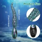 Realistic Octopus Tentacle G-Spot Vibrator with LED Display - 9 Powerful Modes, Rechargeable Battery, Latex-Free Adult Sex Toy