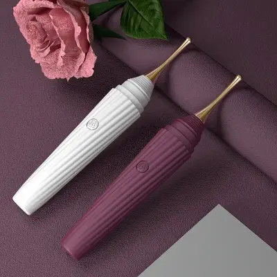 1pc Ultimate Stimulate Vibrator with 10 Intense Pleasure Modes & 3 Soft Silicone Heads - Rechargeable Battery-Powered Discreet Self-Care for Women