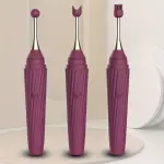 Ultimate Stimulate Vibrator with 10 Intense Pleasure Modes & 3 Soft Silicone Heads - Rechargeable Battery-Powered Discreet Self-Care for Women