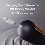 AV Stick Vibrator, Rechargeable Handheld Clitoral Stimulator, Powerful Sheer Vibration, Lithium Battery Powered, Ideal for Female Couples Foreplay and Intimate Moments