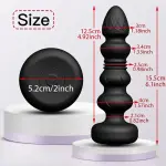 Double Motor Thrusting Sex Toys Anal Plugs - Anal Toys Sex Toy Vibrating Butt Plug G Spot Vibrato
