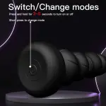 Double Motor Thrusting Sex Toys Anal Plugs - Anal Toys Sex Toy Vibrating Butt Plug G Spot Vibrato