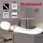 Powerful Dildos Vibrator Dual motor silicone Wand G-Spot Massager 10 modes Sex Toy for Couple Clitoris Stimulator for Adult