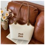 2025 Women's Pure Color Tote Bag with Minimalist Design Spacious Capacity Functional Shoulder Bag for Work and Everyday Use