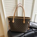 Retro classic old flower tote bag women's large capacity 2025 new style high-end fashion single shoulder underarm bag