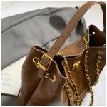 New Chanel style color matching underarm bag diamond chain bag large capacity shoulder tote bag